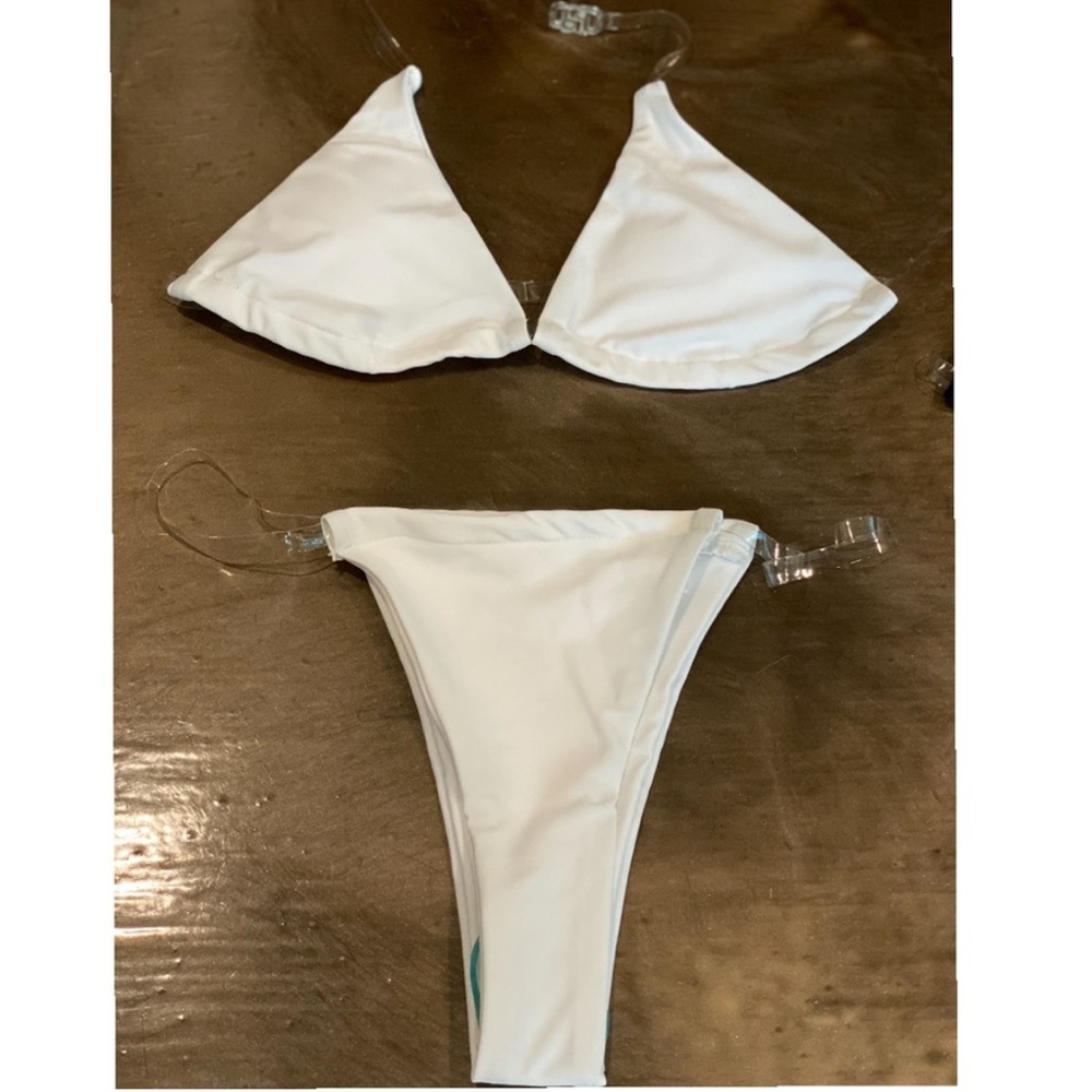 White bikini